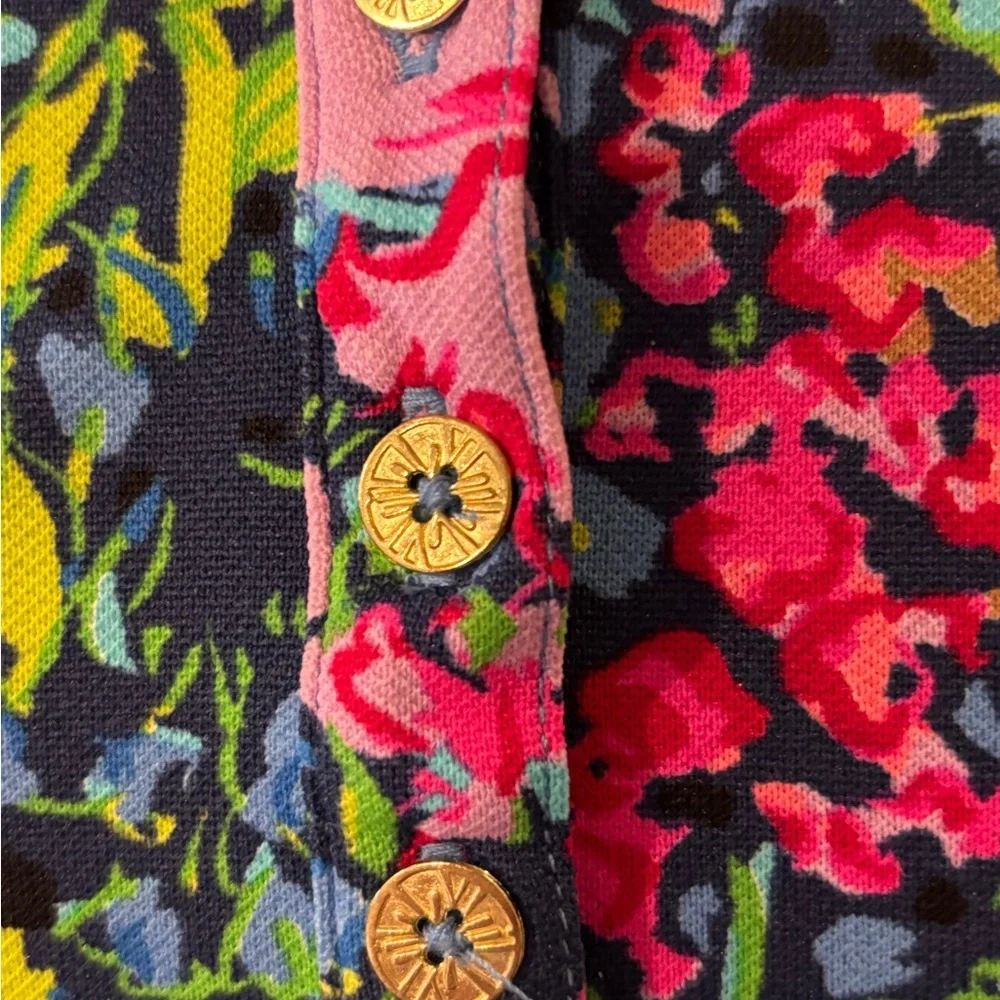 Lilly Pulitzer Floral Women's Polo - Picture 3 of 6